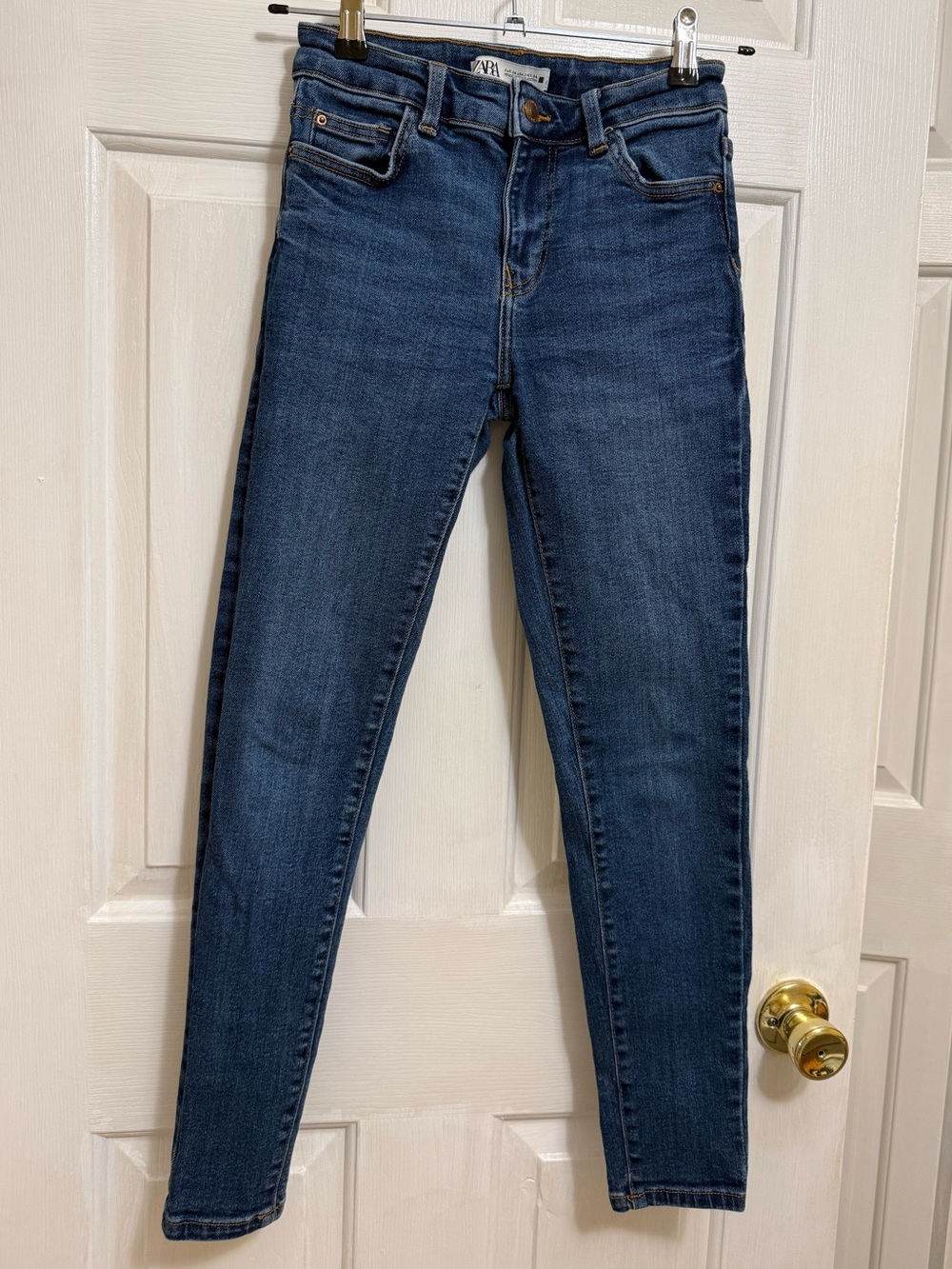 Zara Dark Blue Skinny Jeans